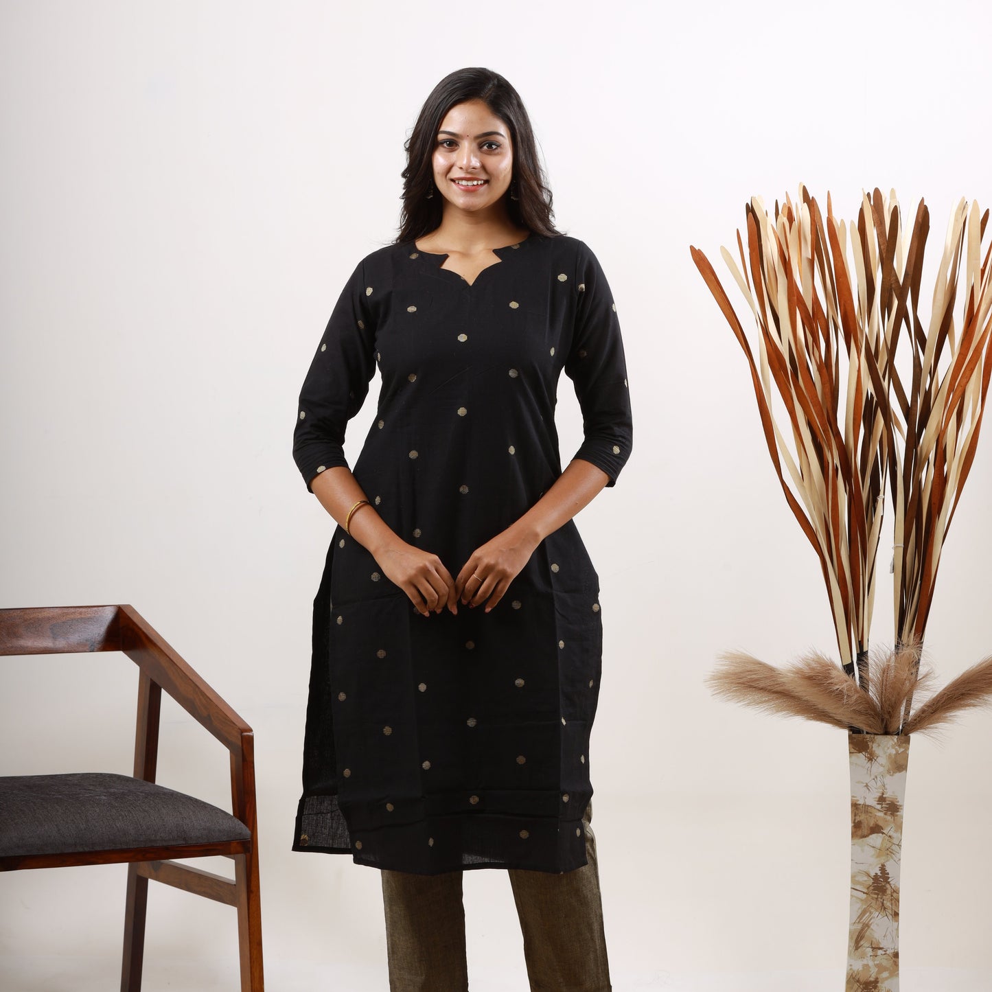 Cotton Black Dollar set