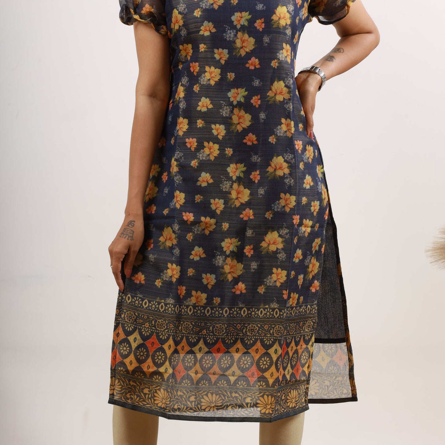 Tissue Allover print Top