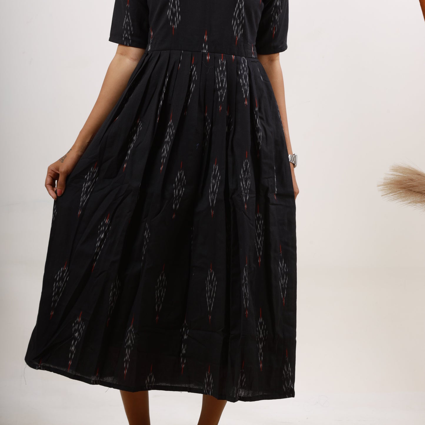 Cotton Ikkat Maxi