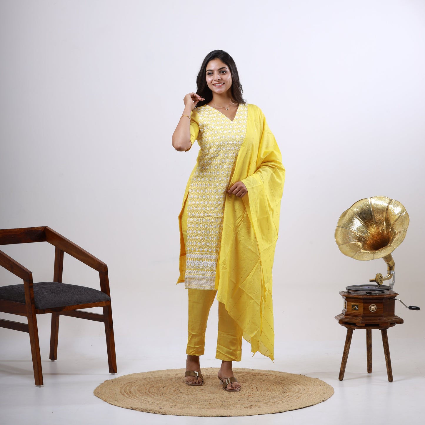 Cotton Chikanri Set(xs-l)