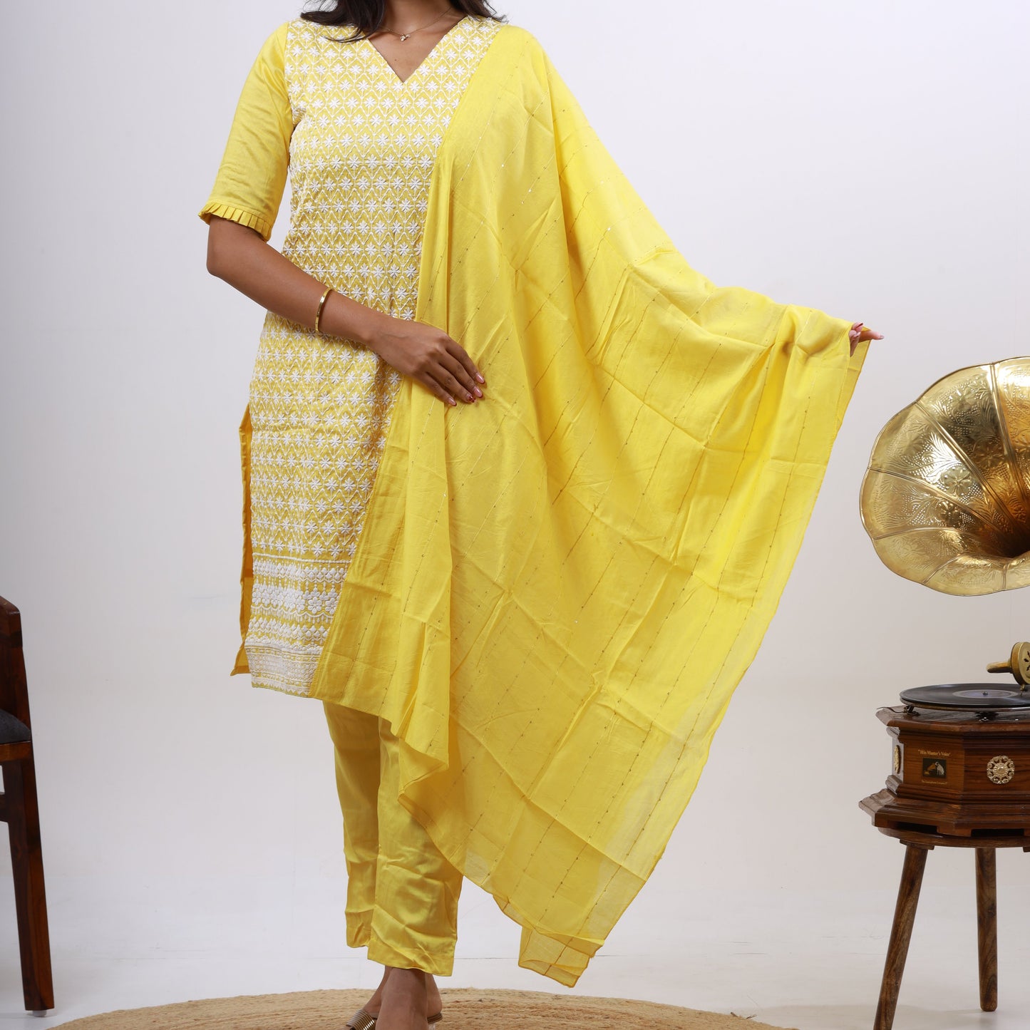 Cotton Chikanri Set(xs-l)