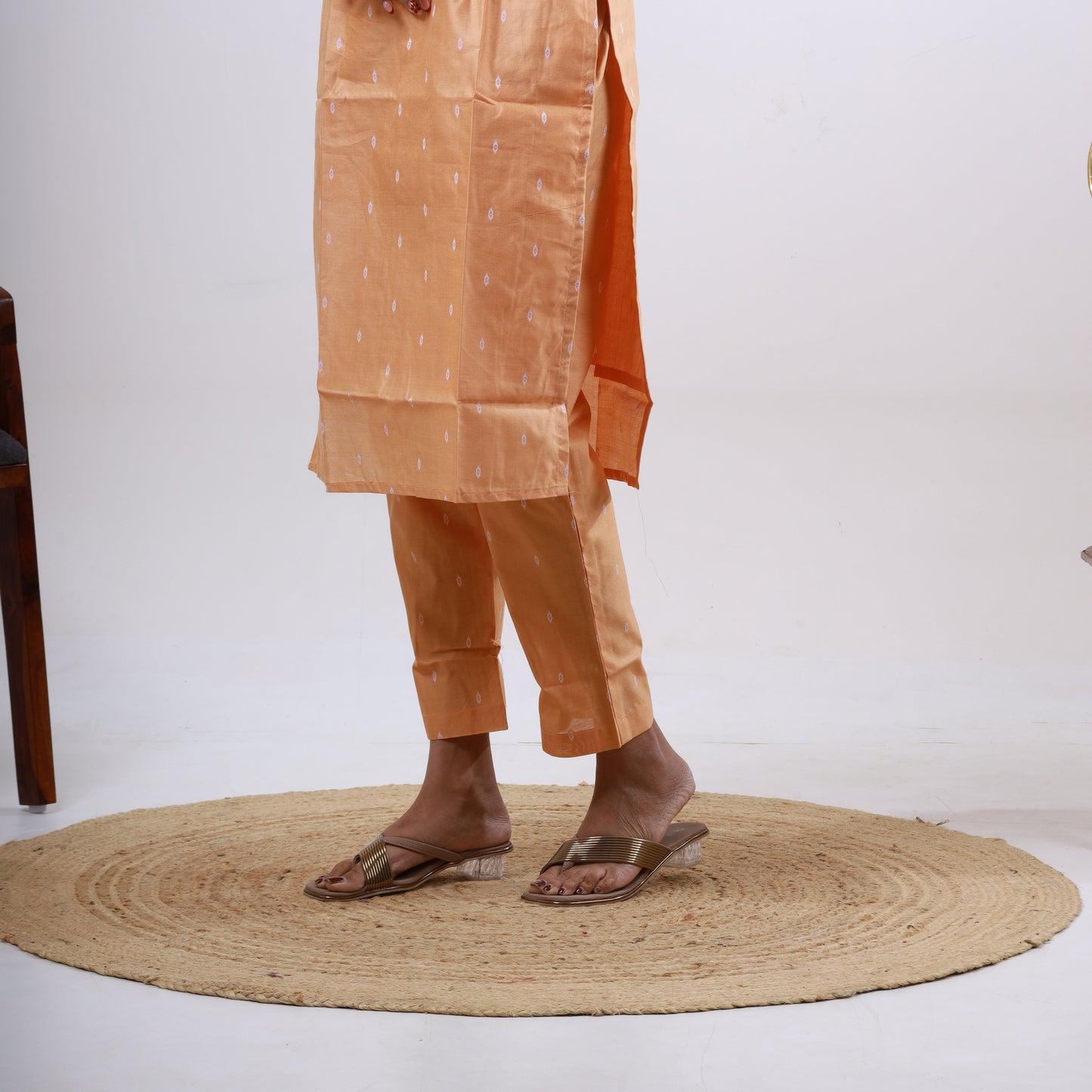 Tussar Silk Top and Bottom