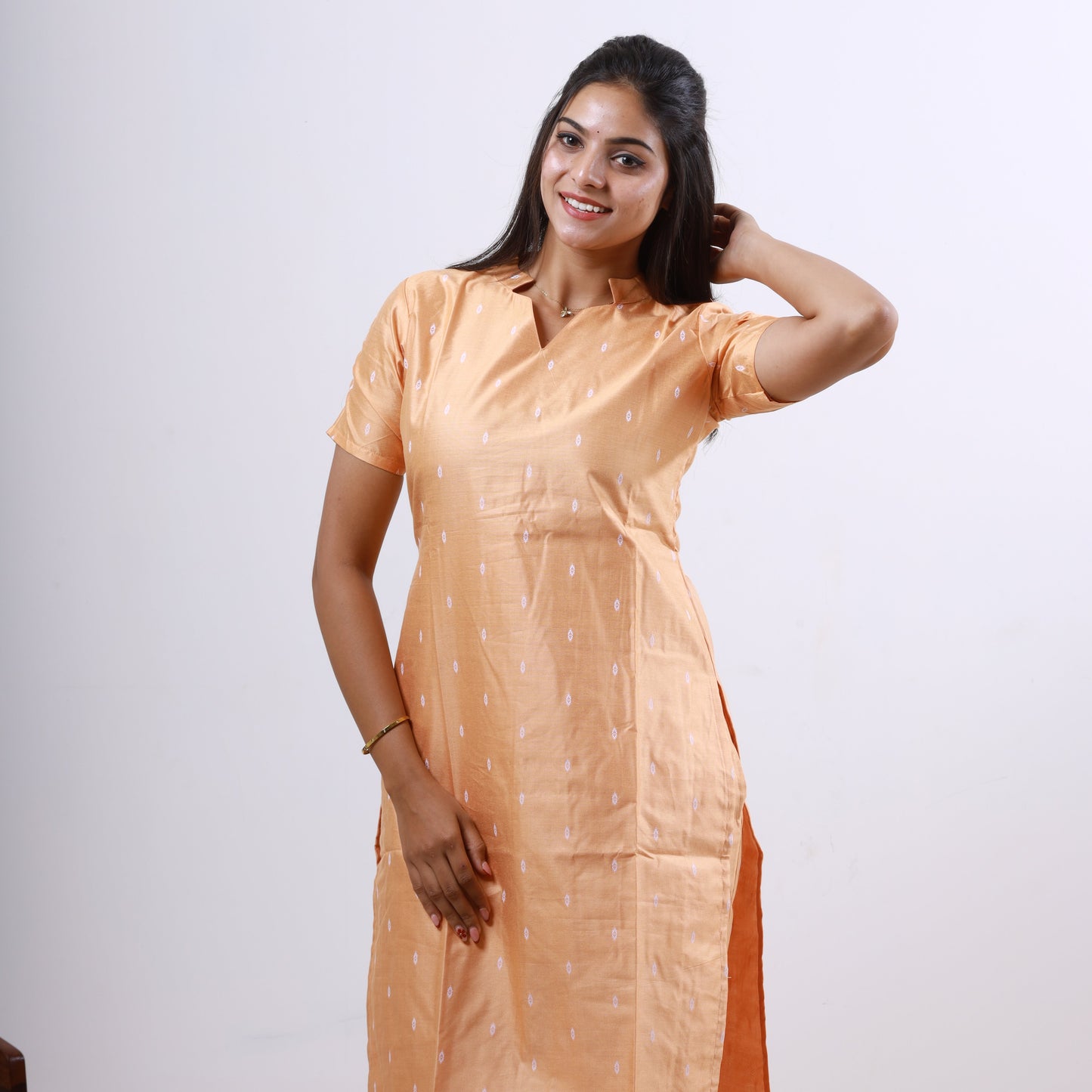 Tussar Silk Top and Bottom