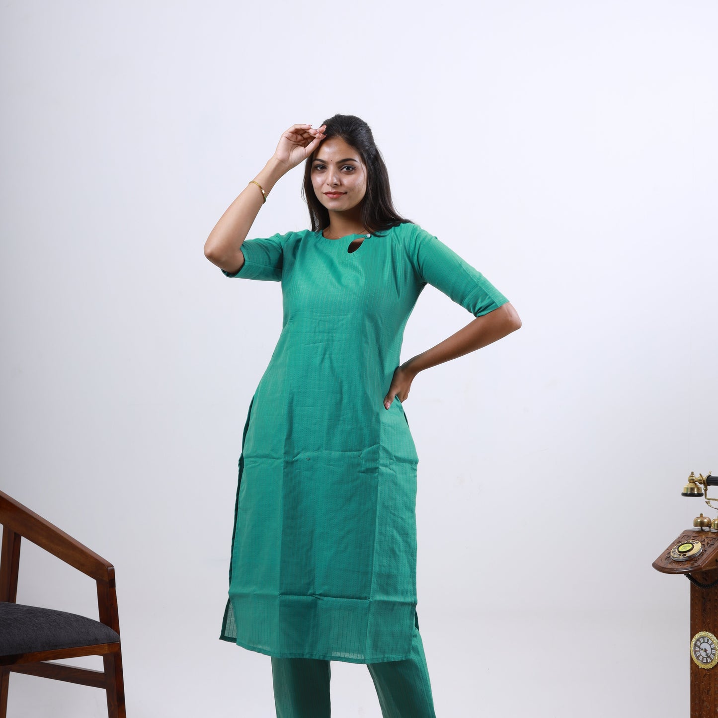 Tussar Silk Zari Muthu Stripes Organza Dupatta