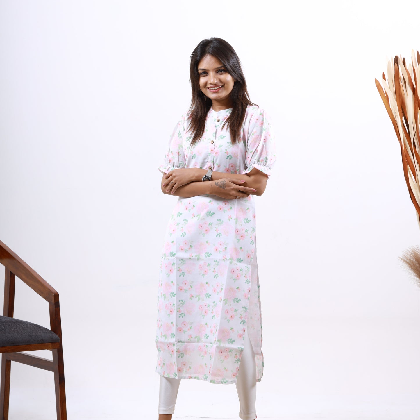 Raw Silk Top and Dupatta
