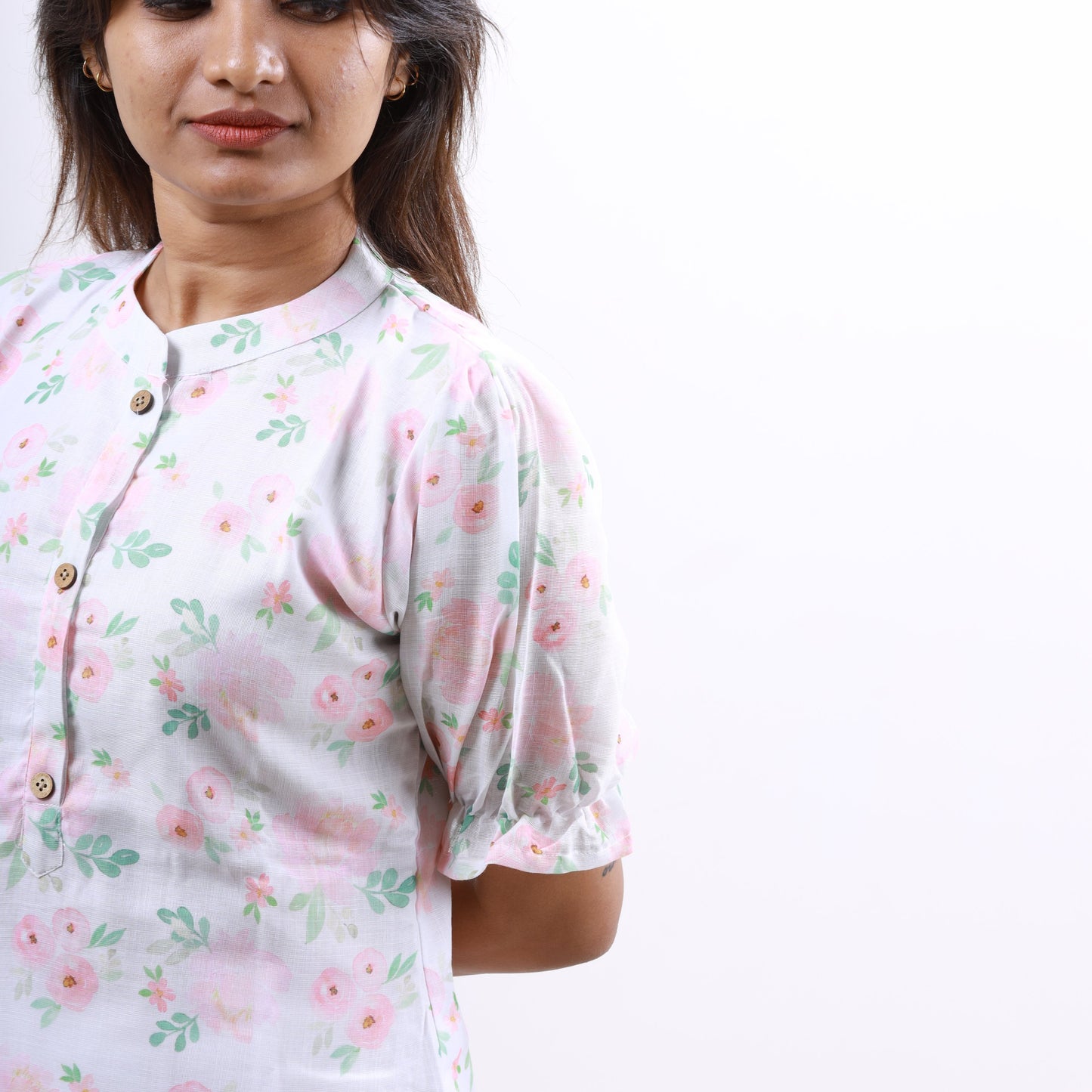 Raw Silk Top and Dupatta