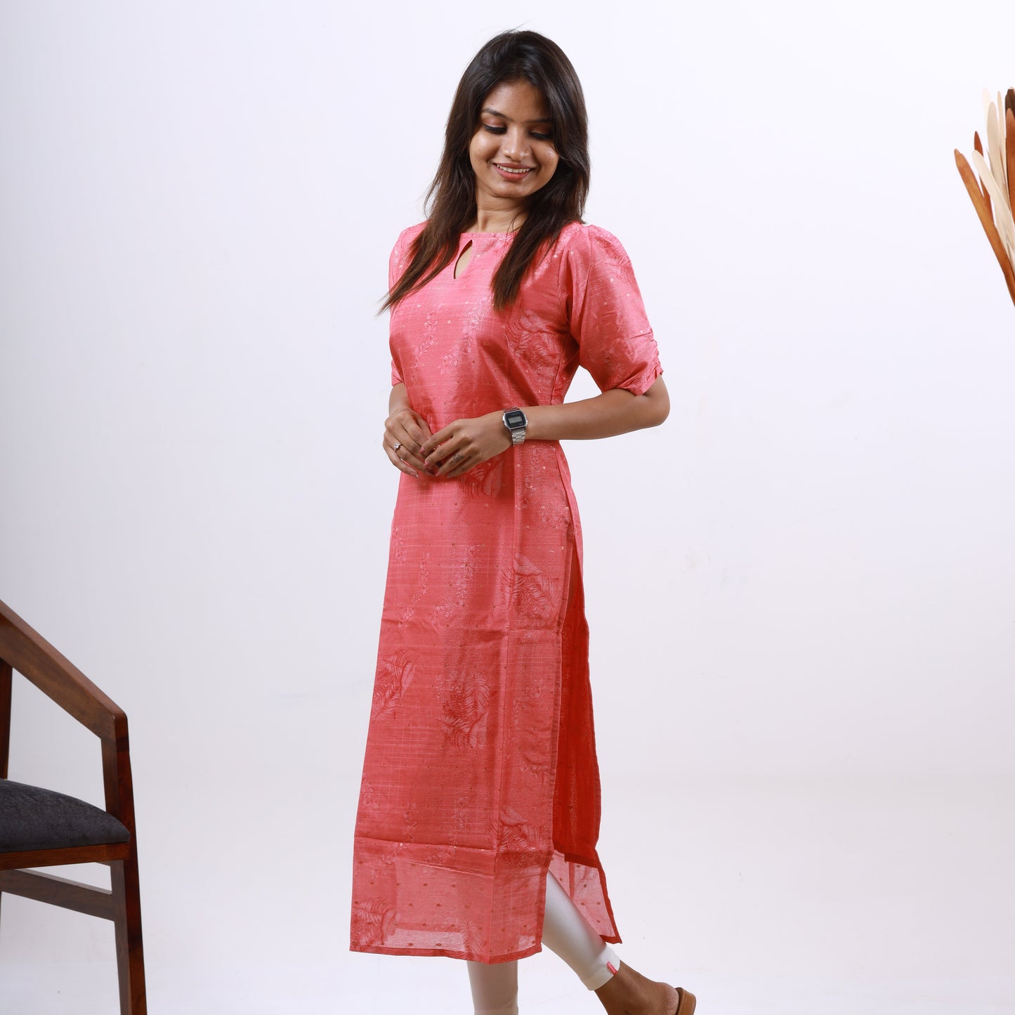 Silk Top and dupatta
