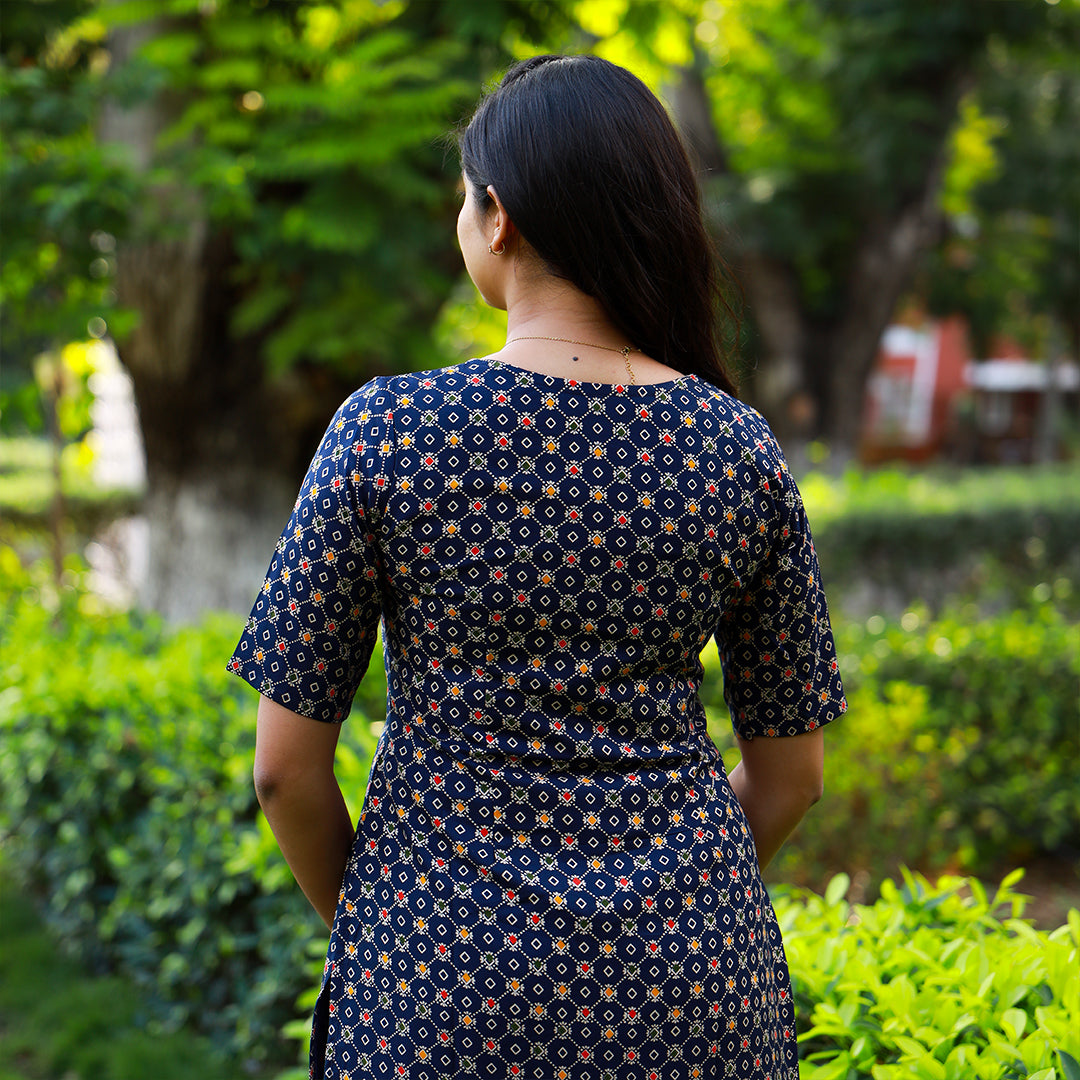 Chanderi Cotton kurta