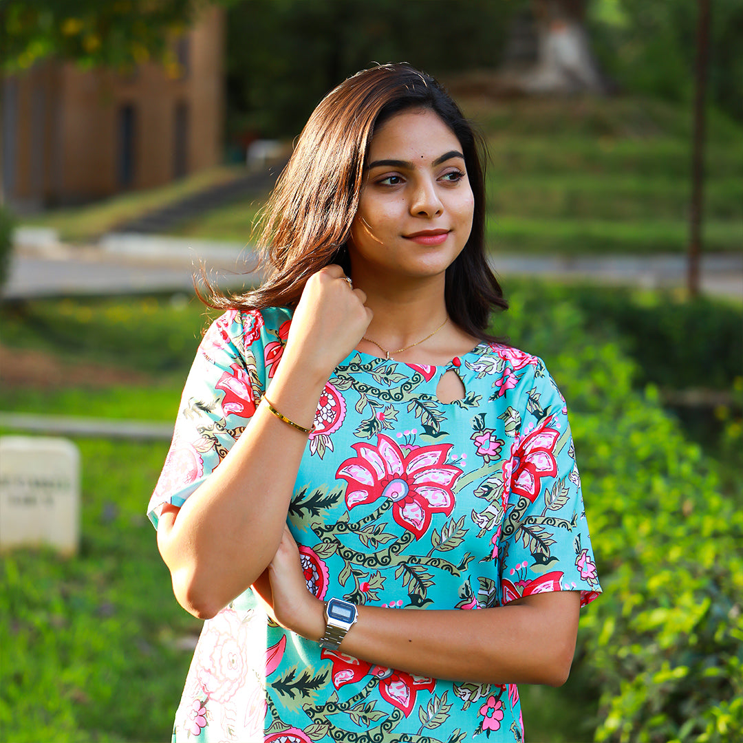 Green Silk Heavy All Over Jacquard kurta