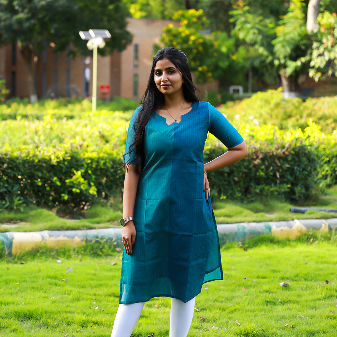 Cotton Half and Half kurta
