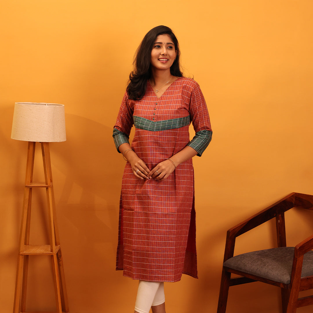 Kota Cotton Kurta