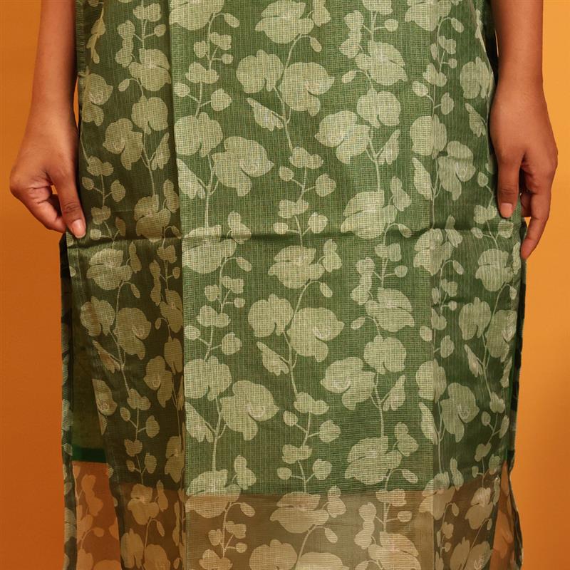 Kota Cotton Green Kurta