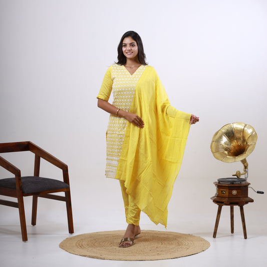 Cotton Chikanri Set(xs-l)