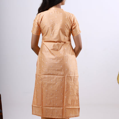 Tussar Silk Top and Bottom