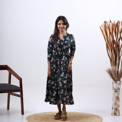 Crepe Digital Print Maxi