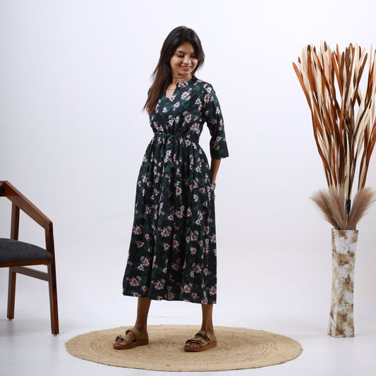 Crepe Digital Print Maxi