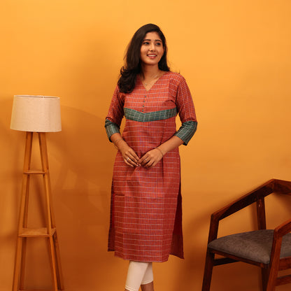 Kota Cotton Kurta