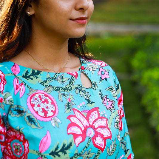 Green Silk Heavy All Over Jacquard kurta