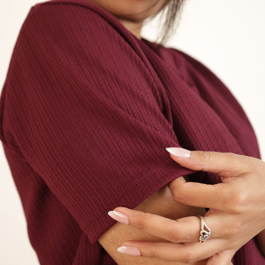 Cotton V Neck Top + Short Nightwears