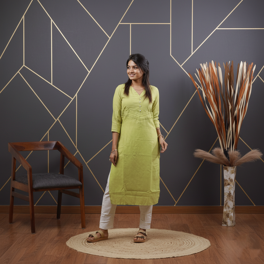 Cotton Top and bottom Kurti
