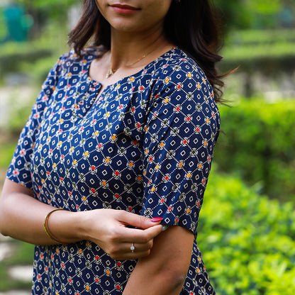Chanderi Cotton kurta